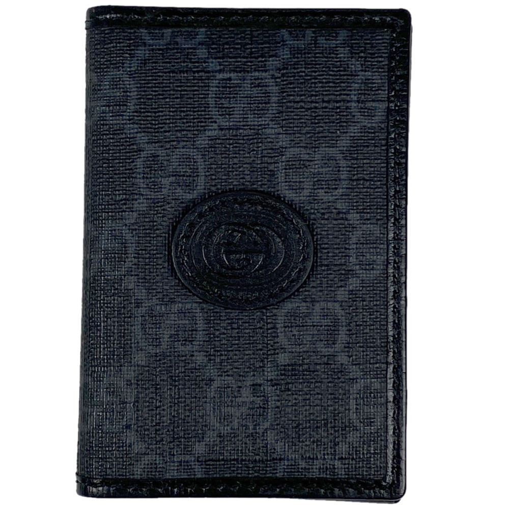 Gucci Gg Pattern Card Case Commuter Pass Coated C… - image 1